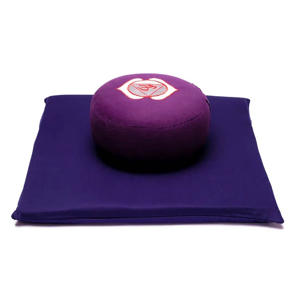 [8720088290774] SET de méditation 6è Chakra indigo | 65x65x5 cm