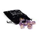 Améthyste Oracle Rune dans un sac de velours |218g