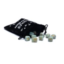 Aigue marine Oracle Rune  dans un sac de velours | 262 g