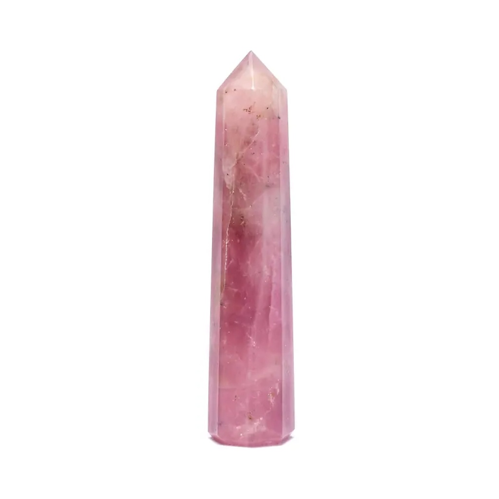 Obélisque de quartz rose | 7.5 - 10 cm