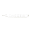 Baguette de massage en Sélénite fleur de vie | 15 cm