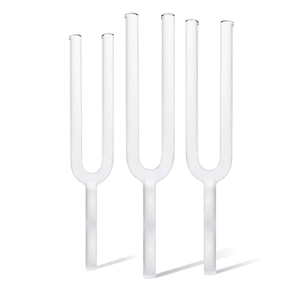 Set Diapasons Quartz cristal équilibrage des Chakra 432 Hz