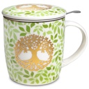 Tasse à thé infuseur Arbre de vie |  ±400 ml