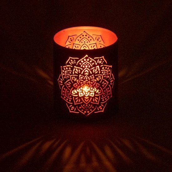 Eclairage d'ambiance équitable Fleur - 9x10cm