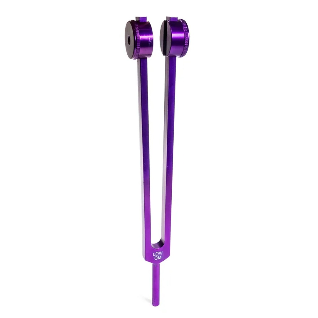 Diapason faible om (68,05 Hz) violet | 13 cm