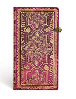 Carnets à couverture rigide - Amarante - Slim - Ligné