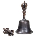 Dorje & Cloche bronze ordinaire de qualité supérieure | 18x9.5 cm