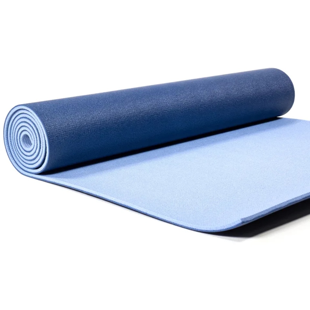 Yogi & Yogini Tapis de yoga en PVC Deluxe indigo -- 60x183cm