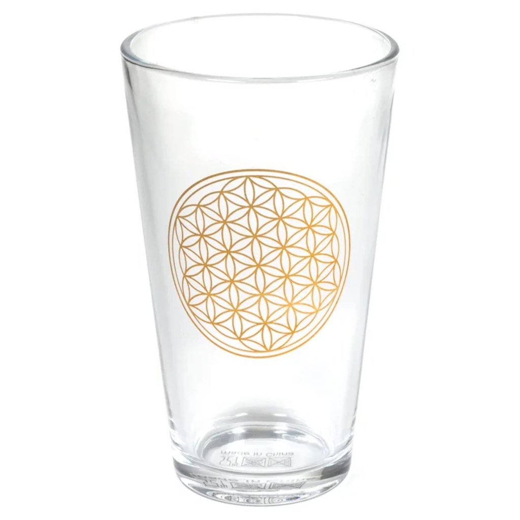 Verre de table Fleur de Vie uni -- 480 ml