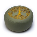 Coussin de méditation Arbre de vie coton BIO (OCS) | 33x17 cm; ±2300 g