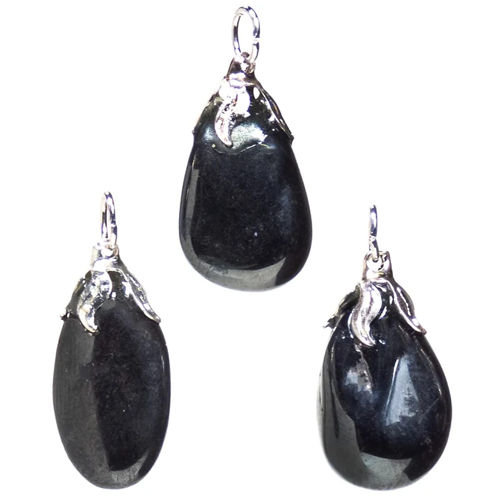 Pendentif pierre gemme Hematite |±1.5-3cm