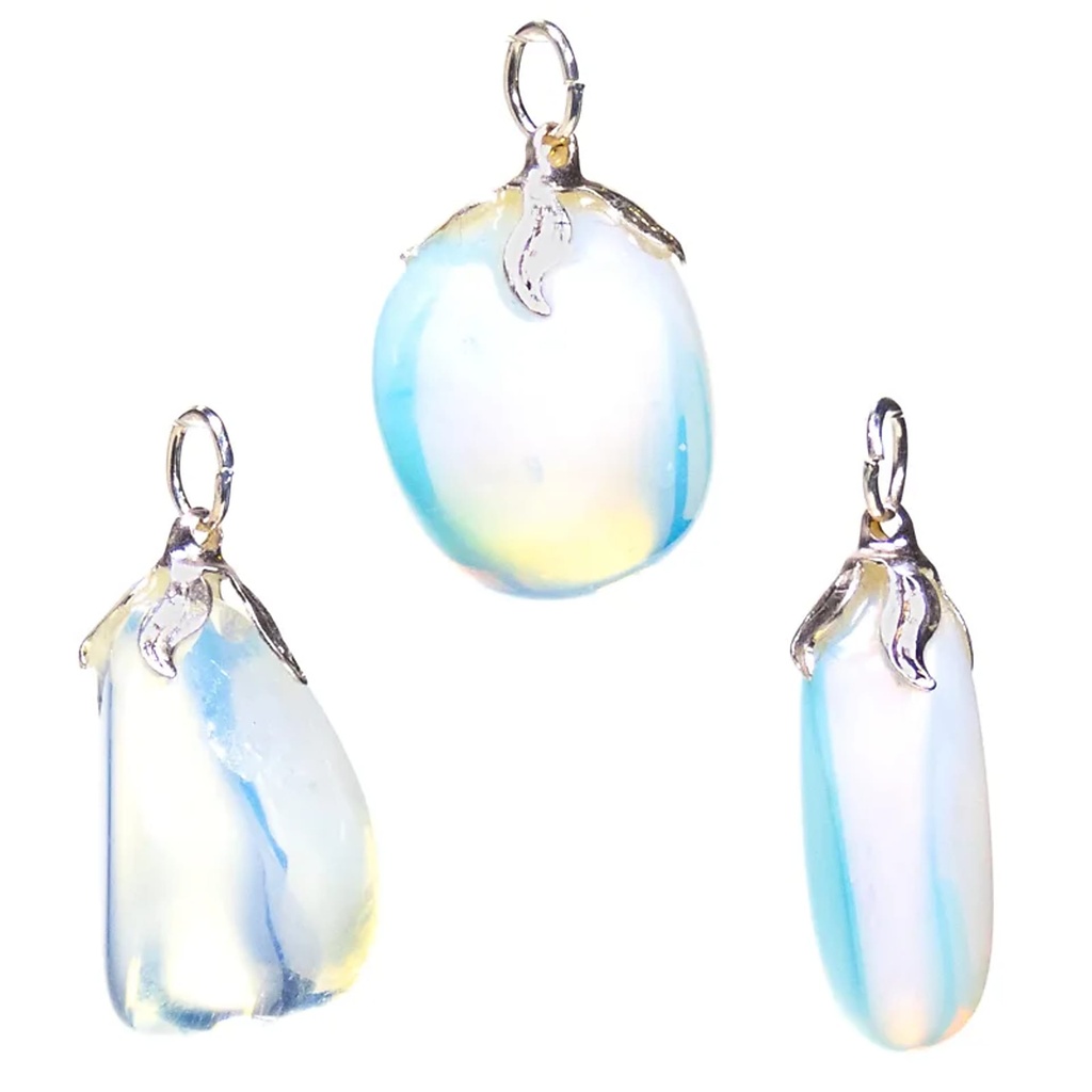 Pendentif pierre gemme Opalite |±1.5-3cm