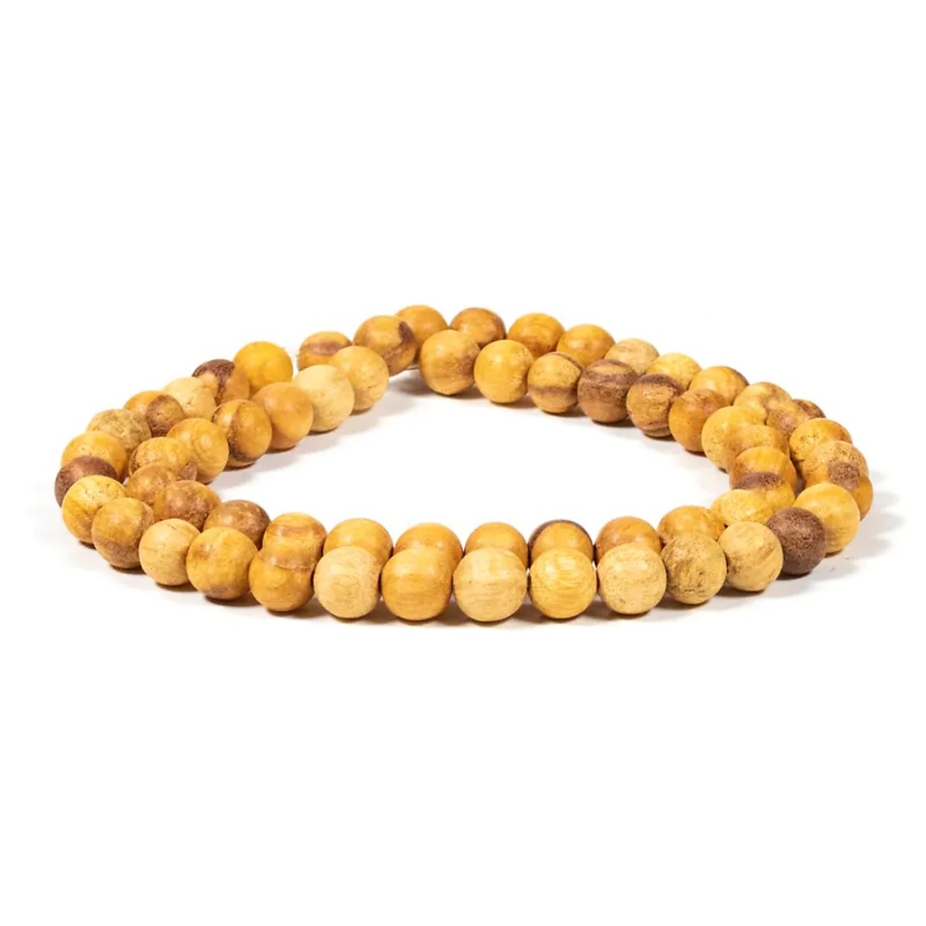Collier Palo Santo élastique | 0.8 cm