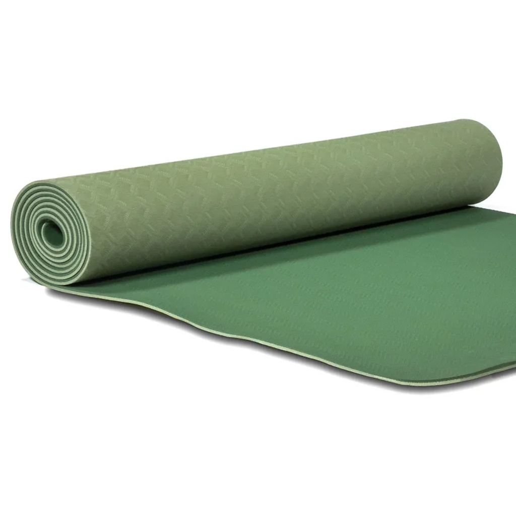 [8720088295595] Yogi & Yogini Premium tapis de Yoga TPE  vert