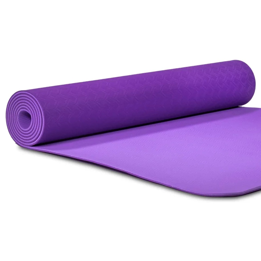 Yogi & Yogini Premium tapis de Yoga TPE  violet