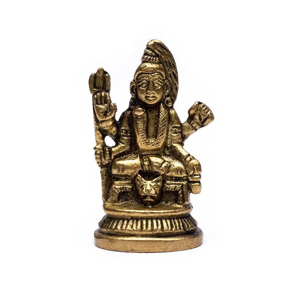 Statue de Dieu hindou du Lundi Seigneur Shiva | 92 g; 5.5x3.5 cm
