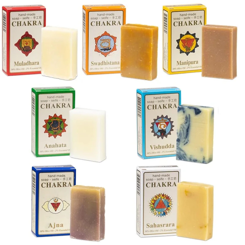 [8720088295960] Ensemble de 7 savons Chakra | 497g