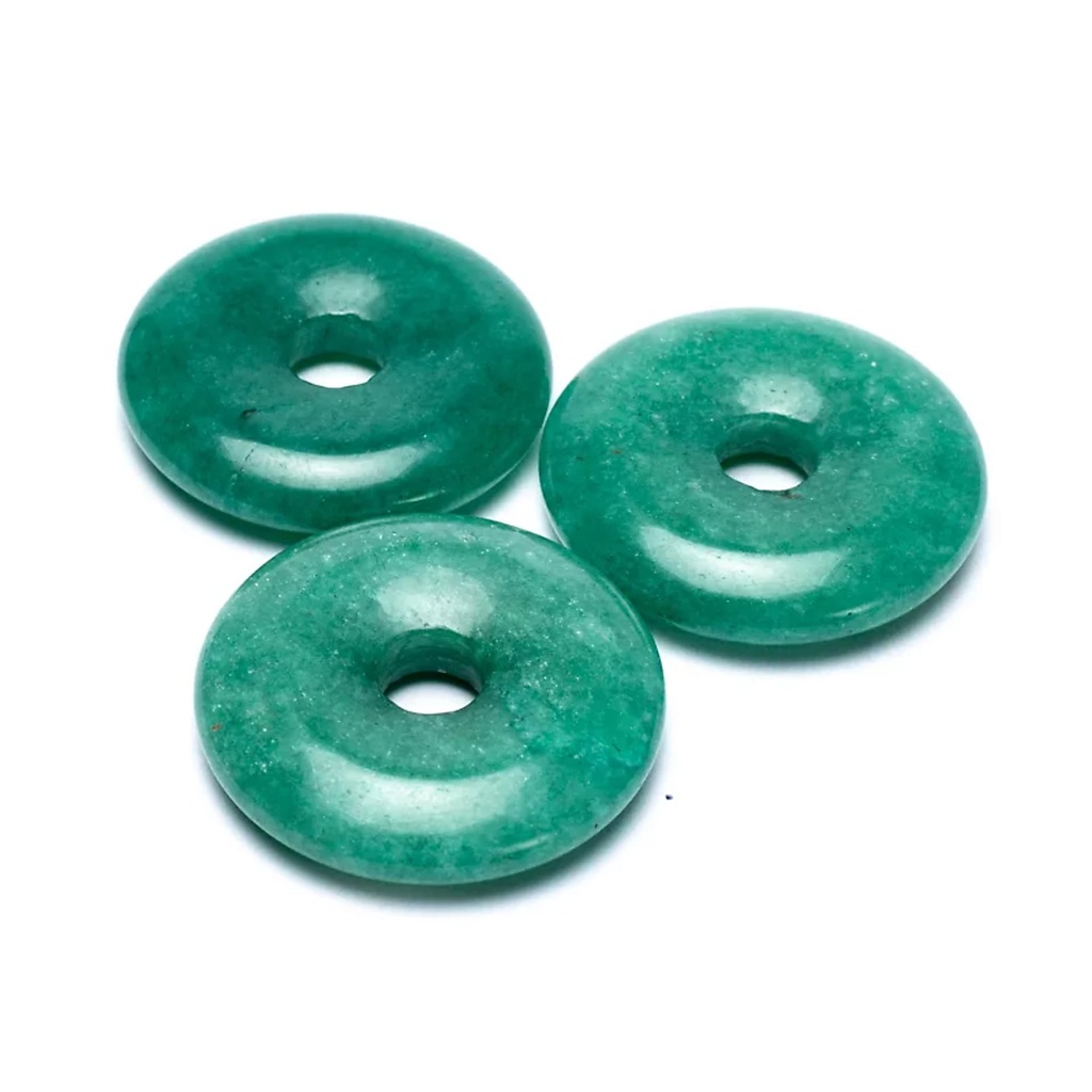 Donut aventurine sans cordon | 5,0 cm
