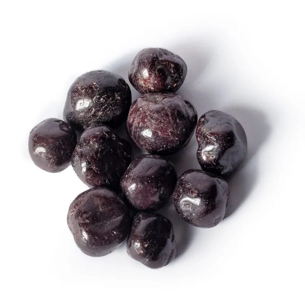 Pierres polies grenat qualité A | 5x8 cm; 500 g
