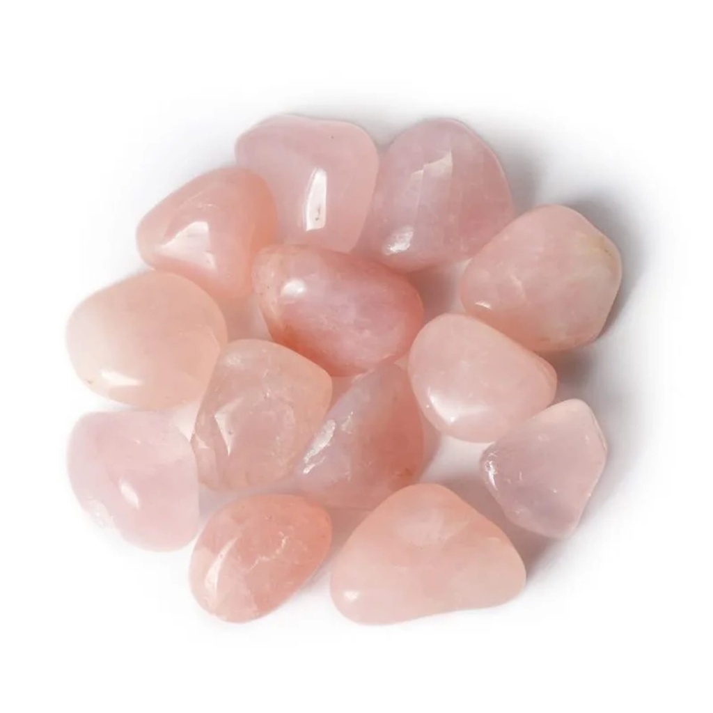 Quartz rose Pierres polies qualité A | ±3-8 cm; ±500 g
