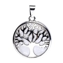 Pendentif Arbre de vie avec Cristal de roche | 3cm