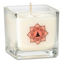 Bougie parfumée à la cire de colza Méditation  | ±260g; 6x6x6cm