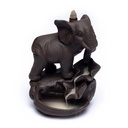 Brûle-encens à refoulement Elephant | 12x9x17 cm