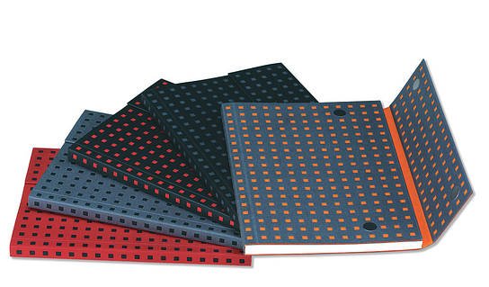 Paper-Oh - Gris sur Noir - B5 - Non ligné