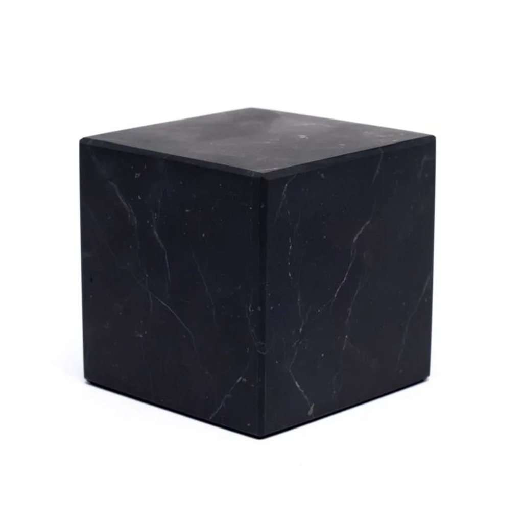 Cube Shungite de Carélie non poli - 5cm