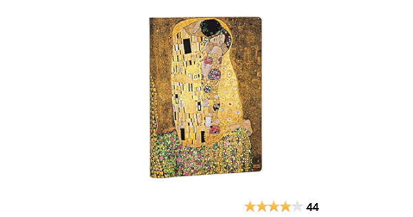 Carnets à couverture rigide - 100ème Anniversaire de la Mort de Klimt – Le Baiser - Midi - Non ligné