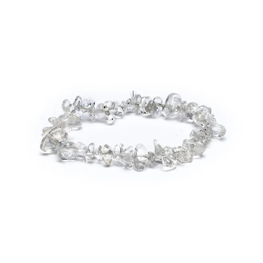 Bracelet hips de Cristal de roche élastique | ±0.7cm