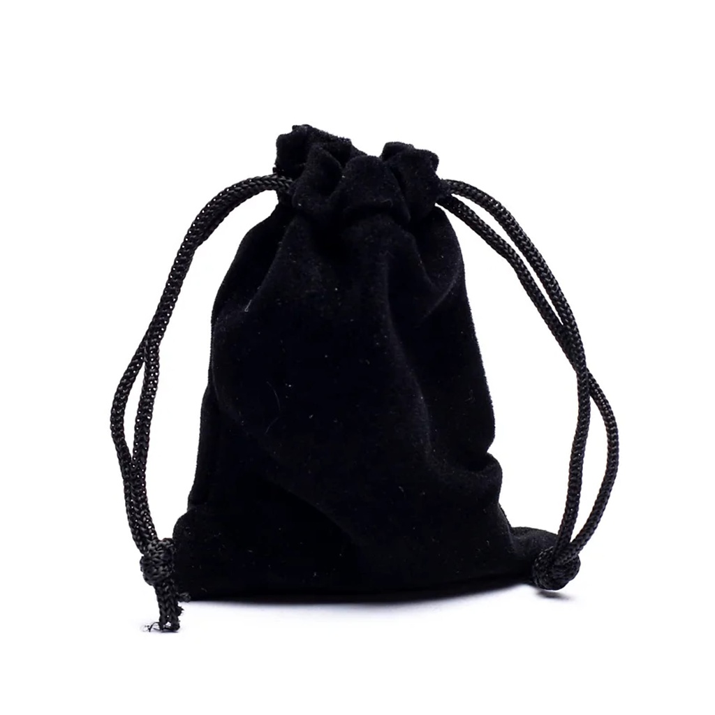 Sac cadeau velours noir XS | 7x9cm