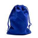 Sac cadeau velours bleu S | 10x14cm