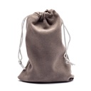 Sac cadeau velours gris S | 10x14cm