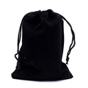 Sac cadeau velours noir S | 10x14cm