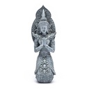 Bouddha priant Thaïlande gris | 240 g; 7x8x21 cm