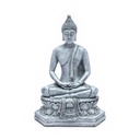 Bouddha méditant Thaïlande gris | 298 g; 13x8x18 cm