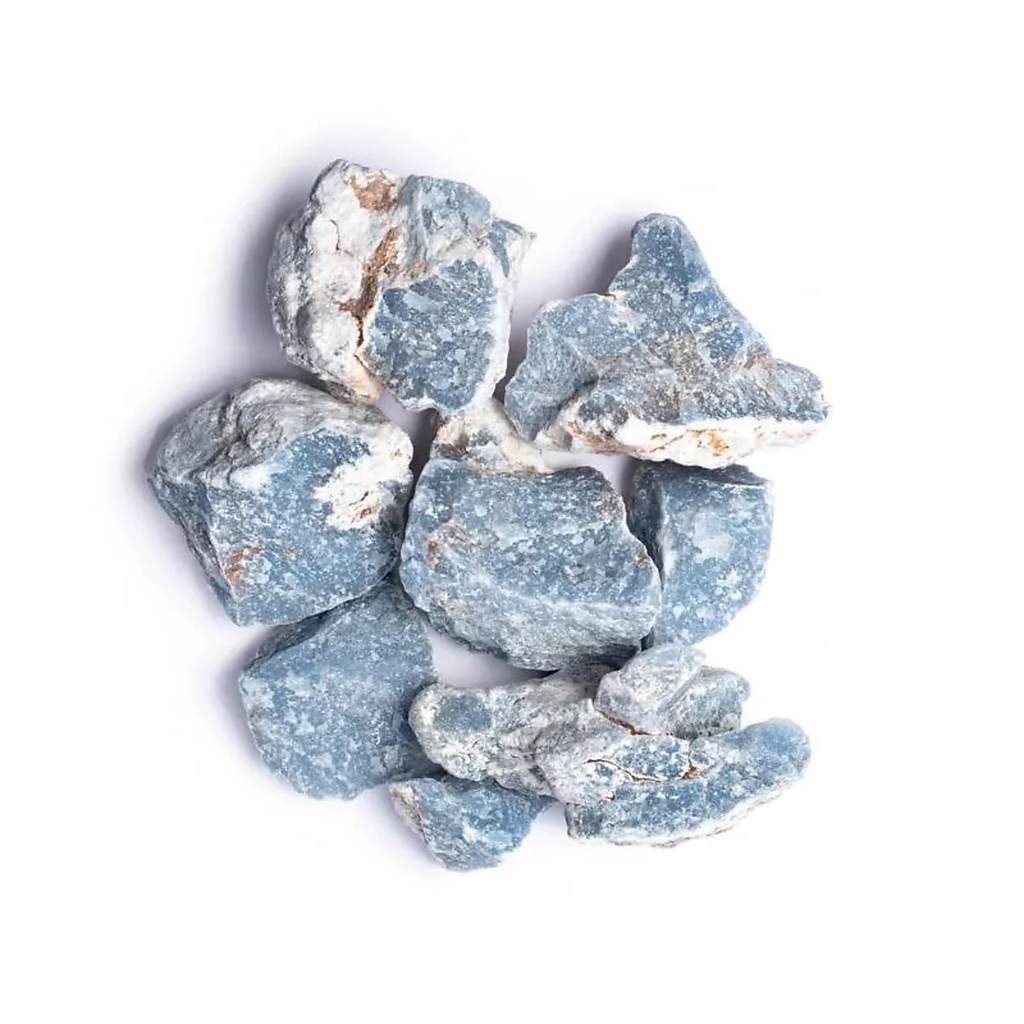 Angélite brute | ±1000g; ±3-9cm