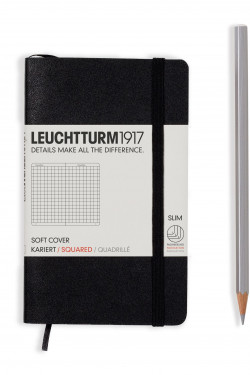 Paper-Oh - Gris sur Orange - B5 - Non ligné