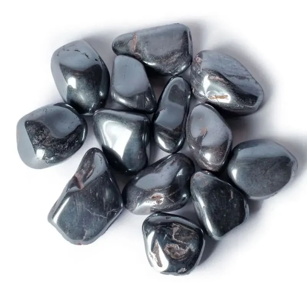 Hématite pierre polie de qualité A | ±2-5 cm; ±1000 g