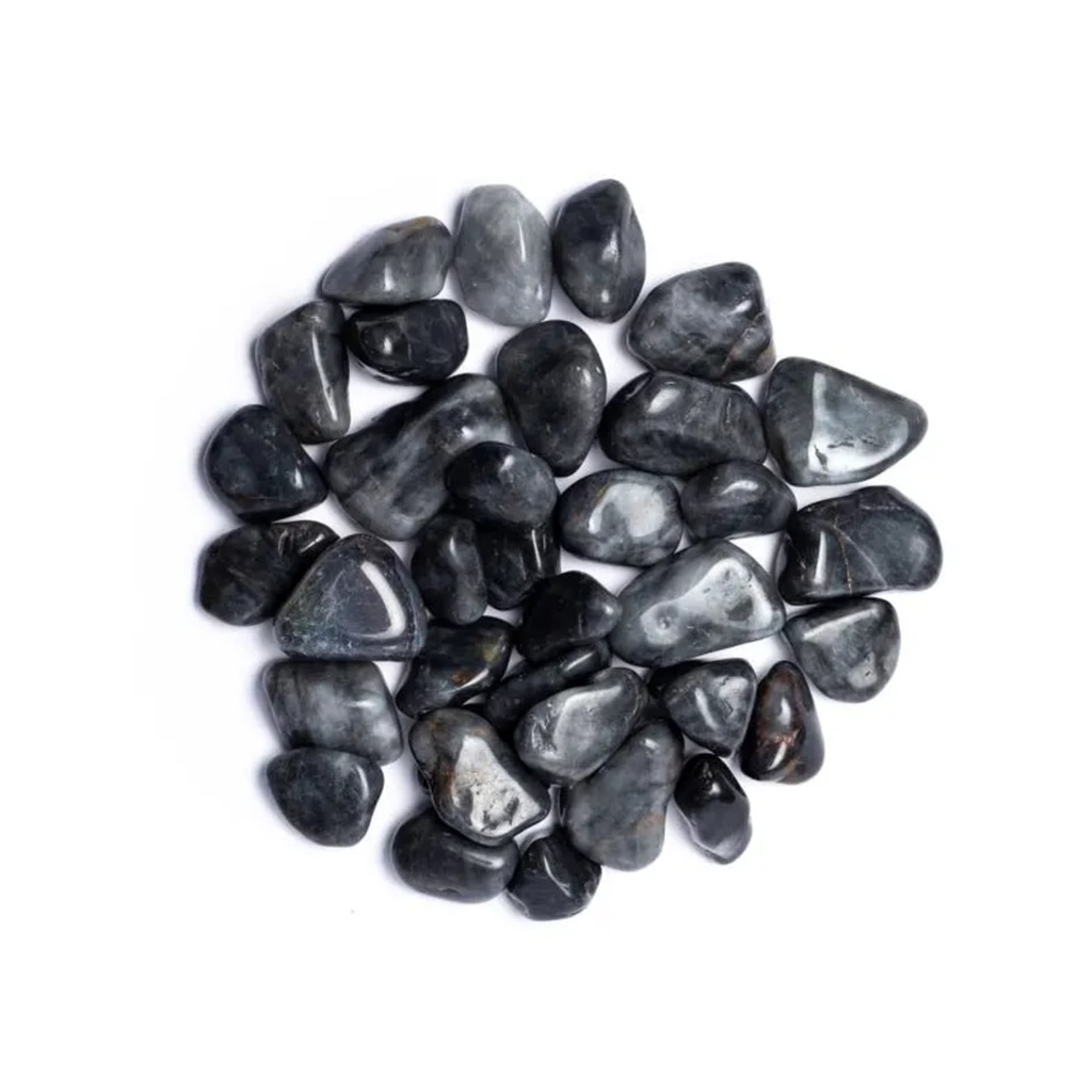 Oeil de chat pierre polie de qualité A -- ± 000g; ±3-4cm