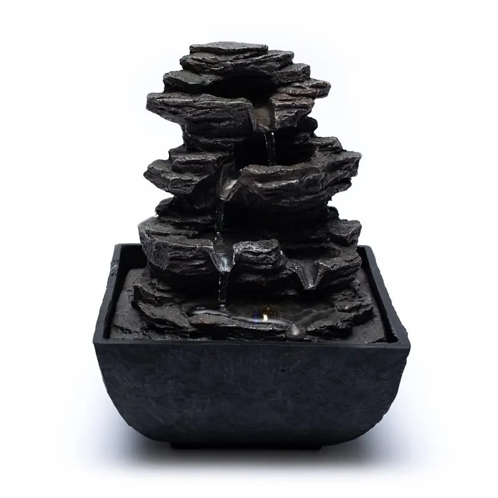 Fontaine à eau Roche M | 13,3x13,3x18cm