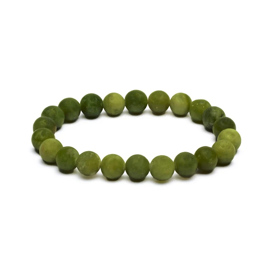 Mala/bracelet Jade Xinyi élastique | 0.8cm
