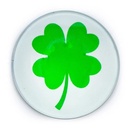Aimant décoration Trèfle à 4 feuilles vert | 4 cm