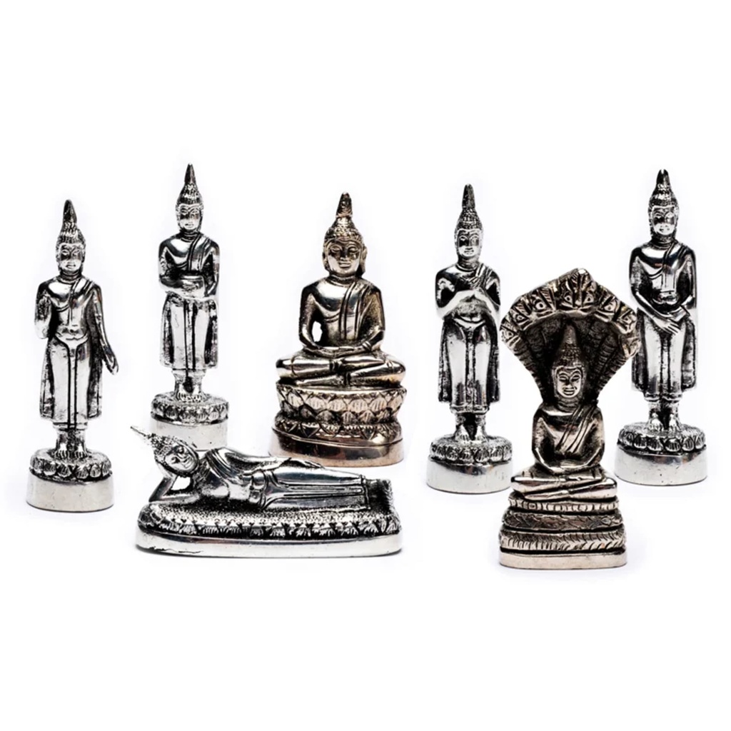 Set de 7 statues de Bouddha pour les anniversaires