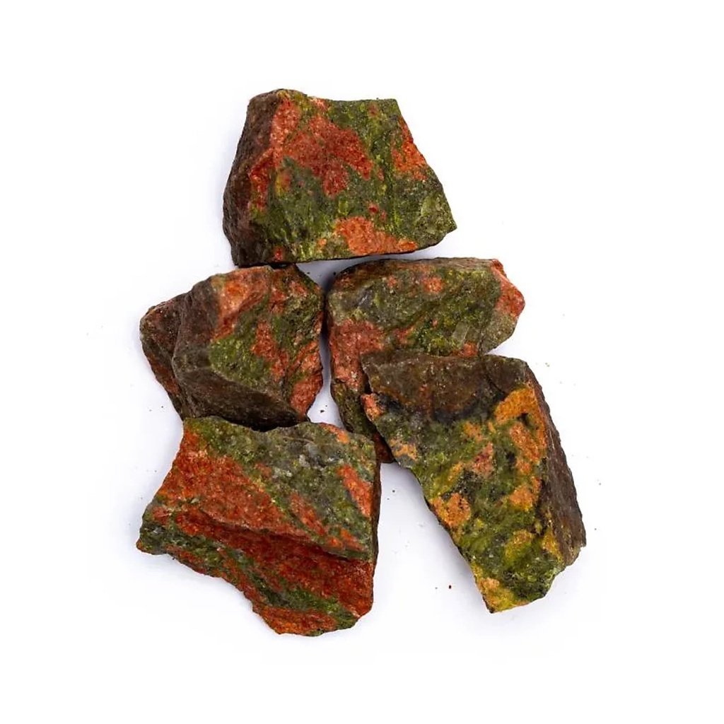 Unakite brute | ±4-8cm; ±500g