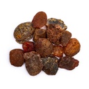 Cornaline brut | ±3x5 cm; ±1000g