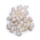 Quartz laiteux pierres polies de qualité A | ±500 g; ±2-3 cm