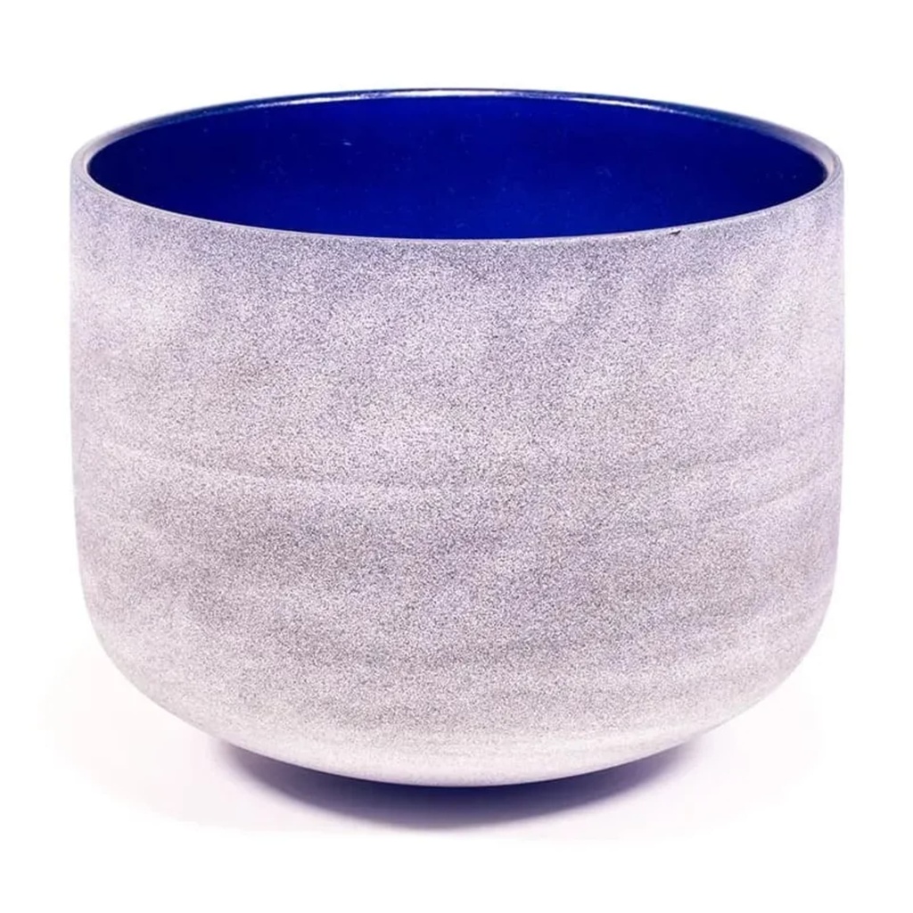 Bol chantant de cristal Chakra troisième oeil 432Hz -- 30cm