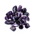 Améthyste en bandes pierres roulées qual. A | ±250g; ±2-3cm
